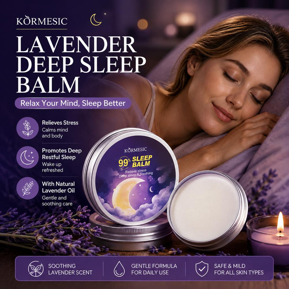 Lavender Oil - Baume pour un sommeil profond à