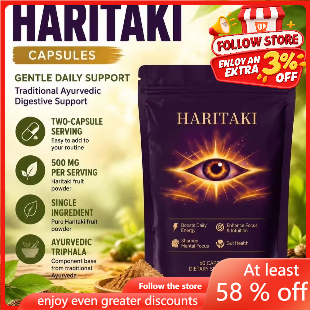 Chamomile Tea - Capsules HARITAKI pour l'énergie quotidienne, la