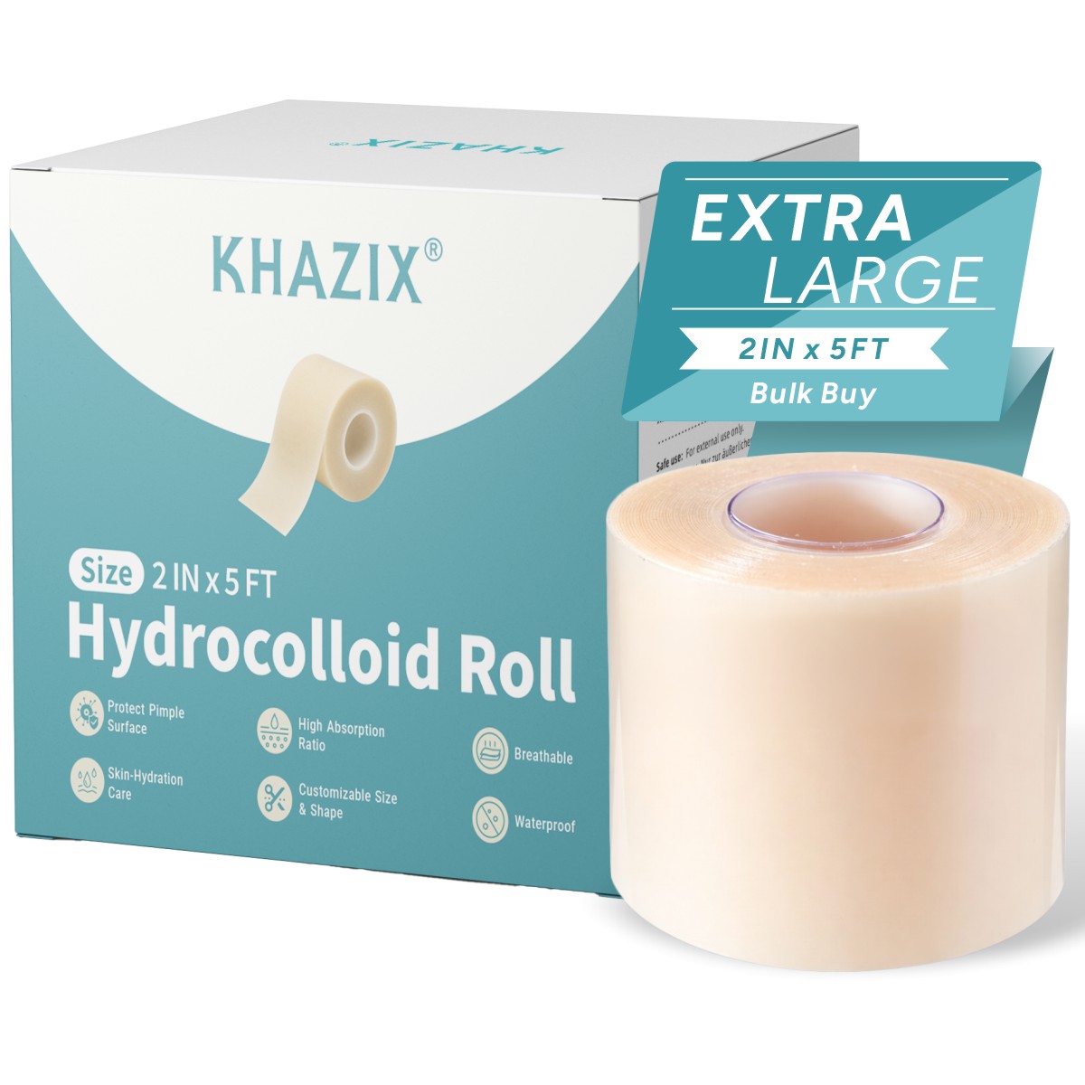 Lavender Oil - Pansement hydrocolloïde KHAZIX en rouleau 2