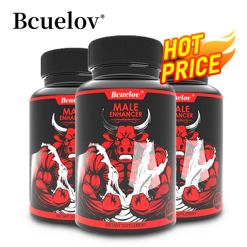 Herbal Supplement - Booster masculin, niveaux d'énergie, croissance musculaire,