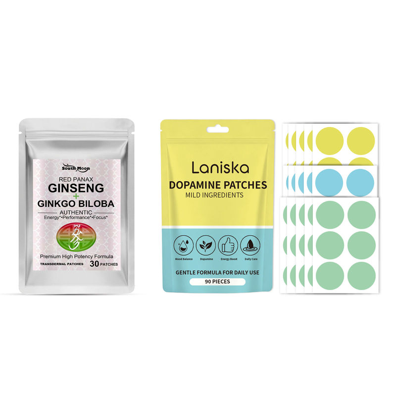 Ginger Tea - 120 patchs combinés Dopamine et patchs