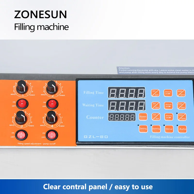 Essential Oils - ZONESUN 4 tête buse liquide Machine