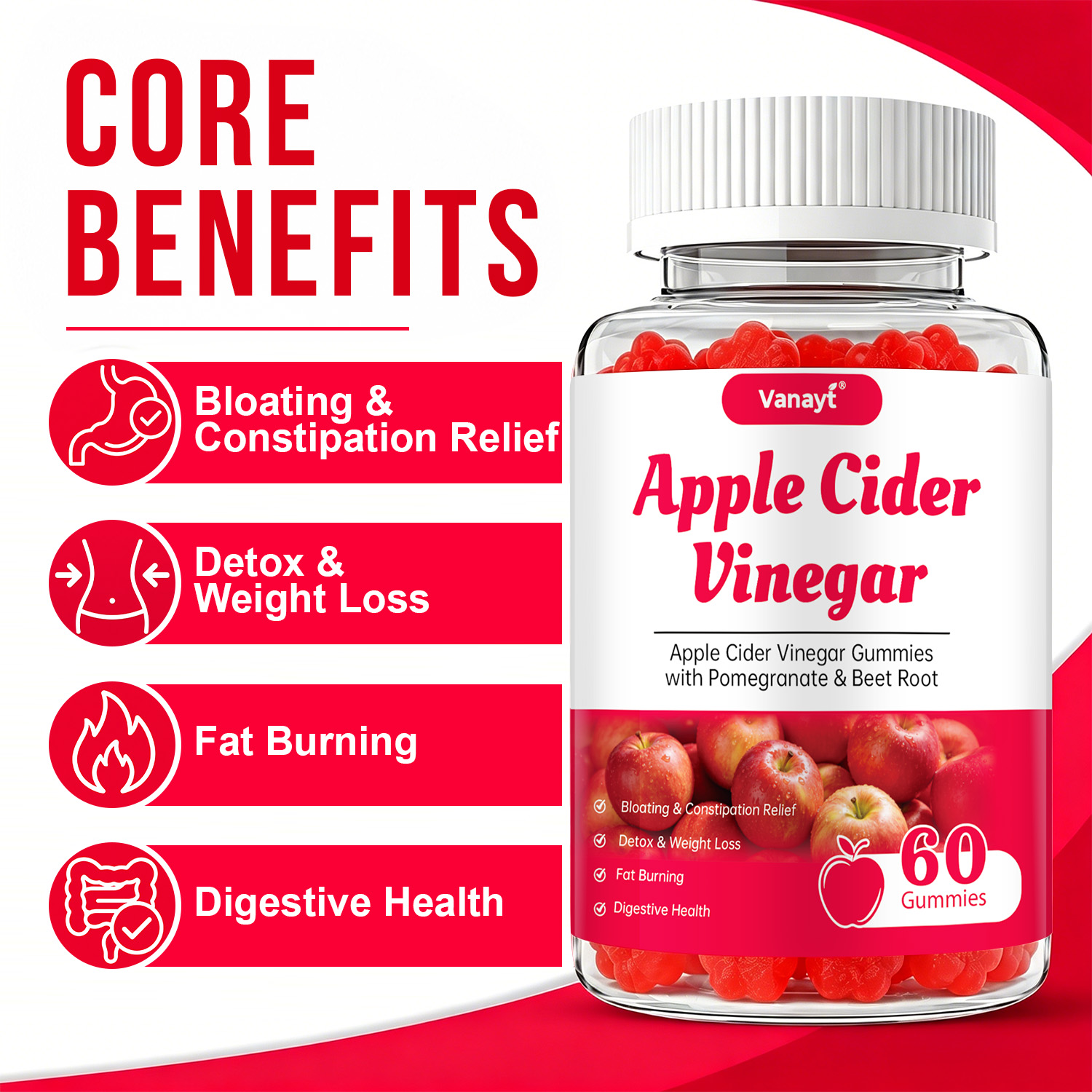 Gummies au vinaigre de cidre d - Herbal Supplement avis et prix