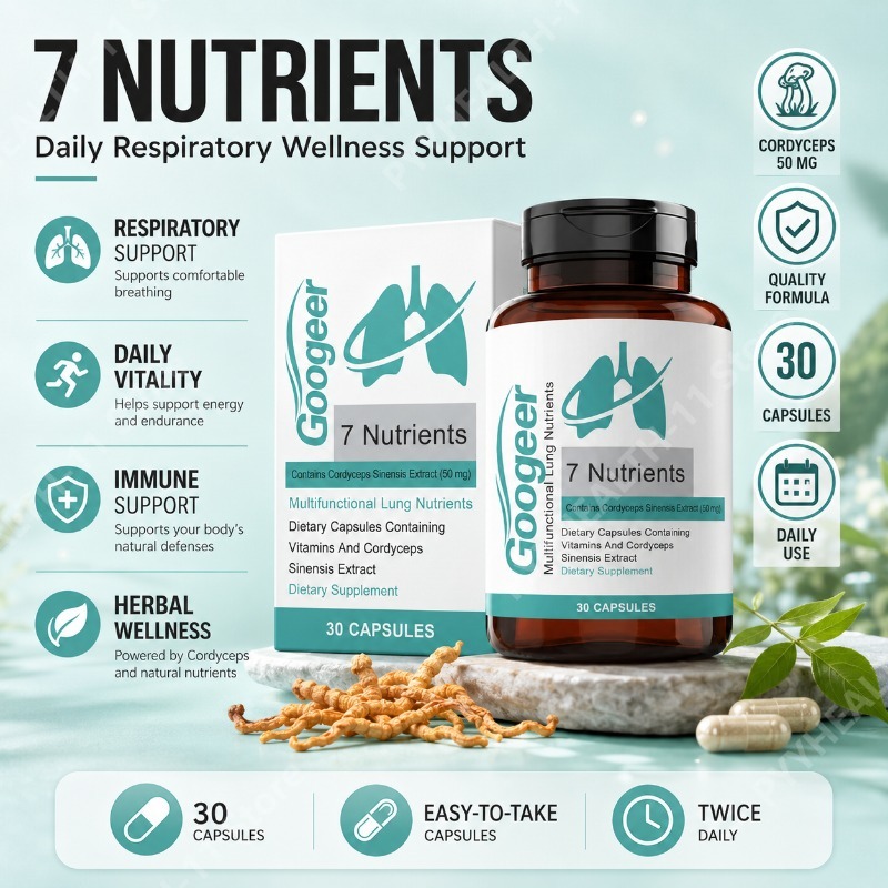 Capsules d'extrait de Cordycep - Herbal Supplement avis et prix