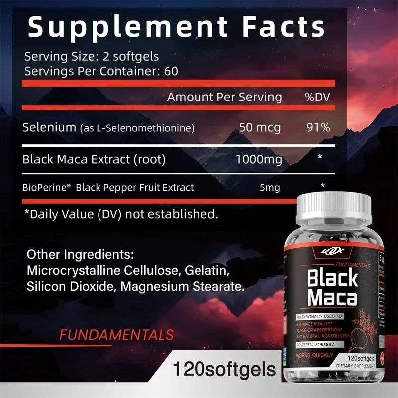 Complément de Maca Noire - ave - Herbal Supplement avis et prix