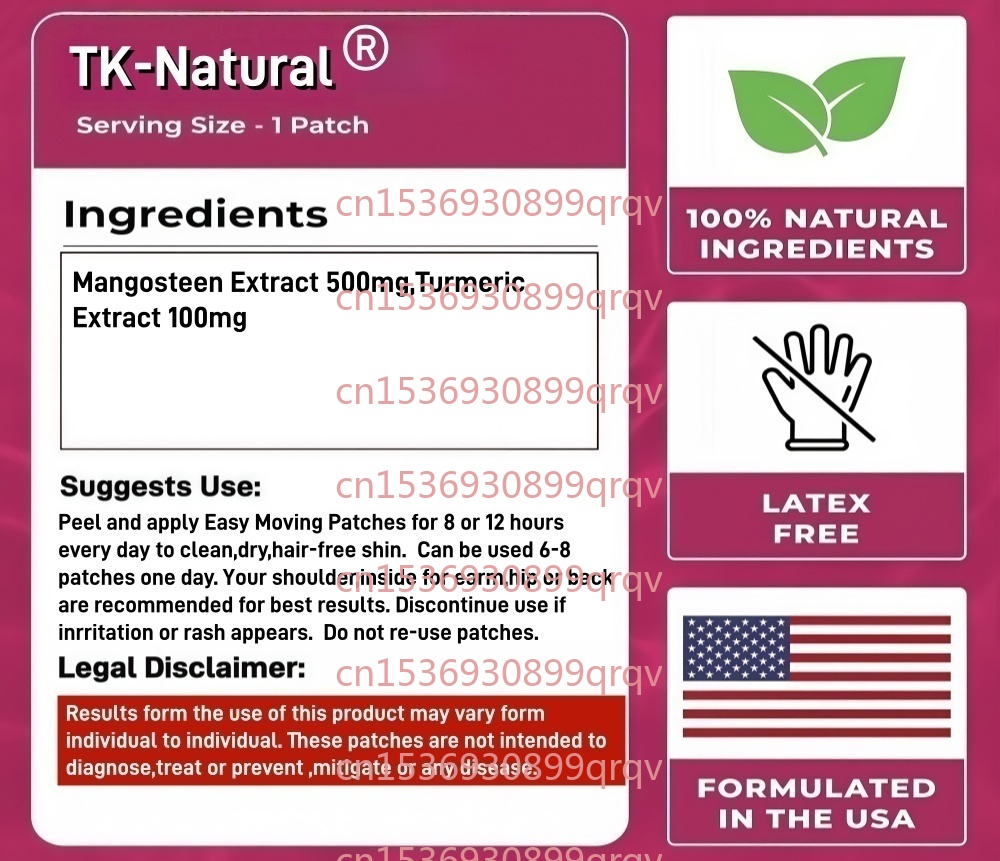 30 Patchs Transdermiques Mango - Turmeric avis et prix